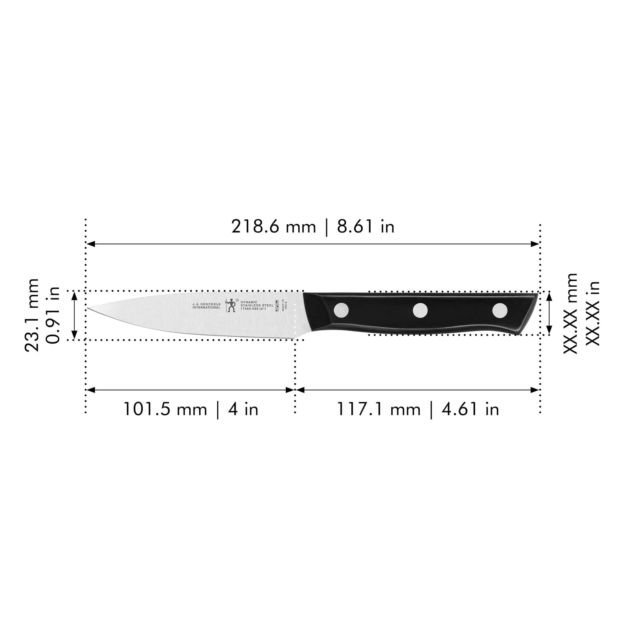 Henckels Dynamic 4-inch Paring Knife