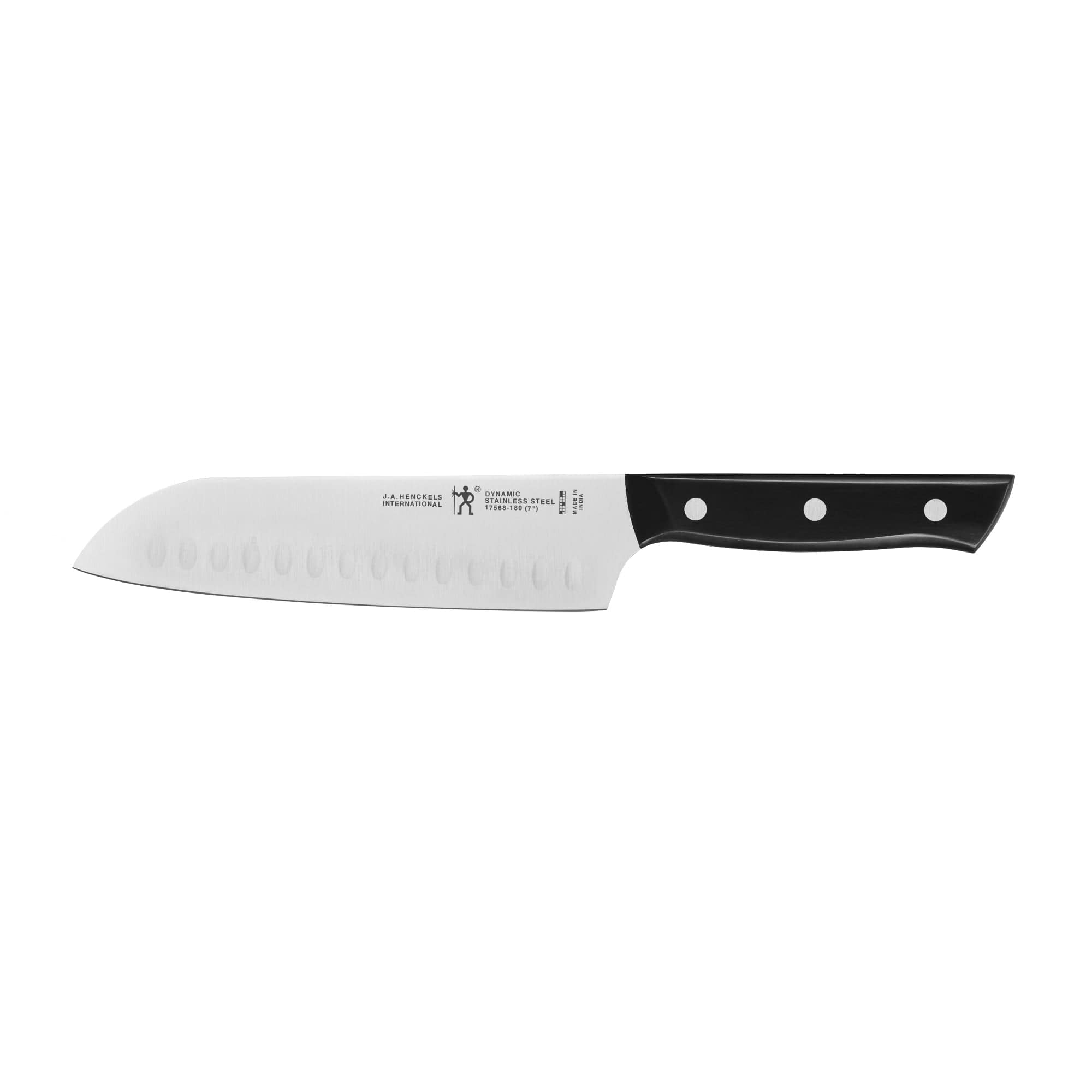 Henckels Dynamic 7-inch Hollow Edge Santoku Knife