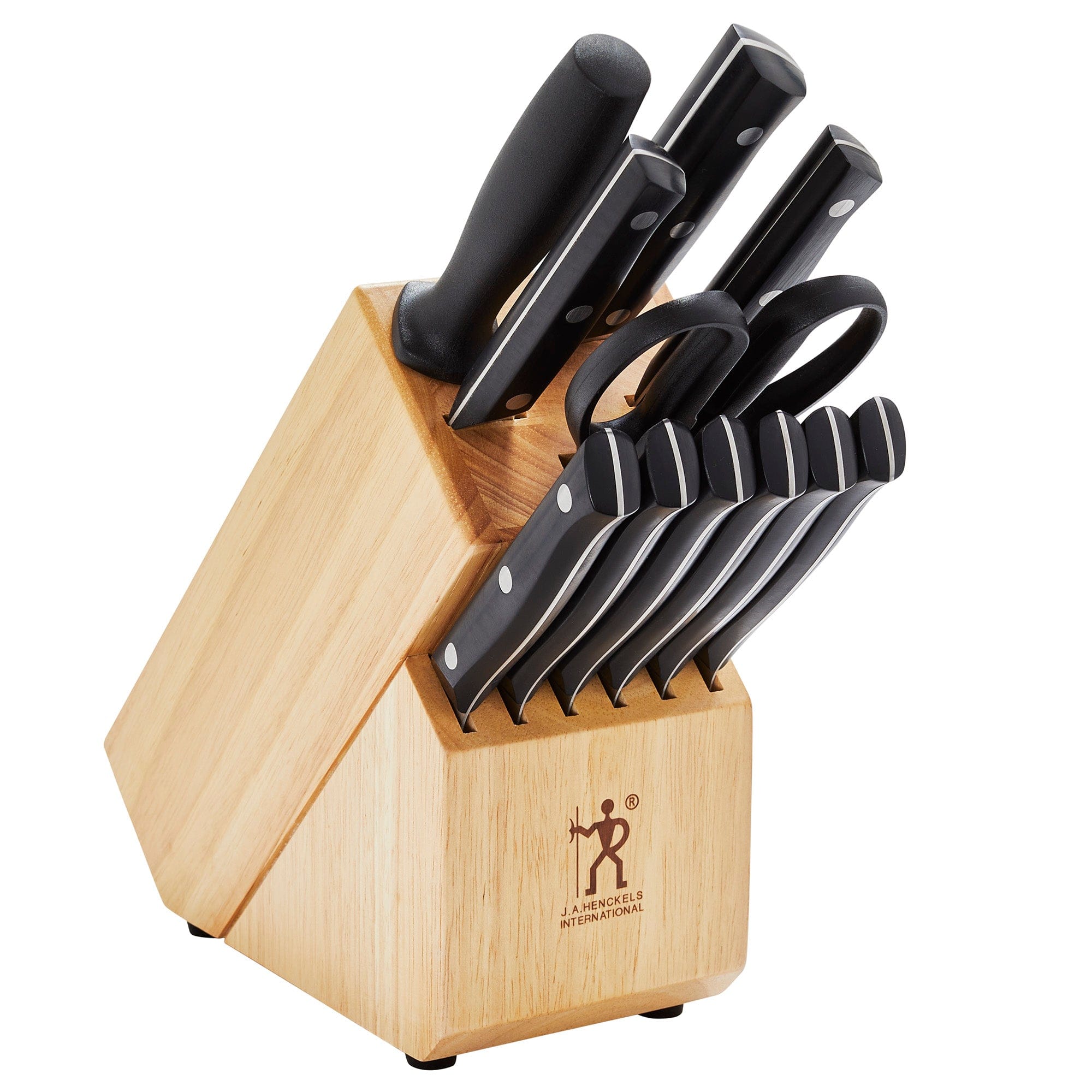 Henckels Dynamic 12-pc Knife Block Set - Natural