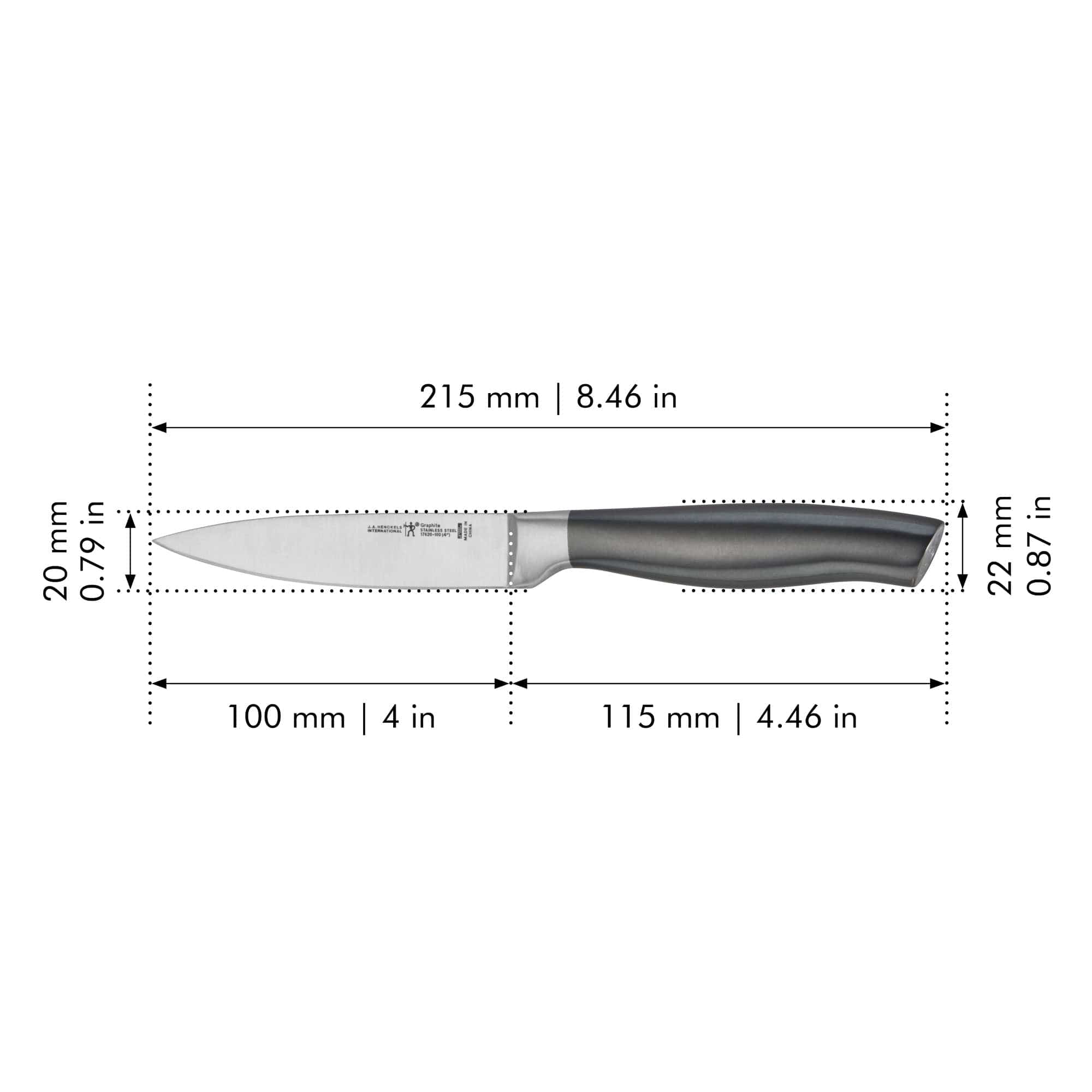 Henckels Graphite 4-inch Paring Knife