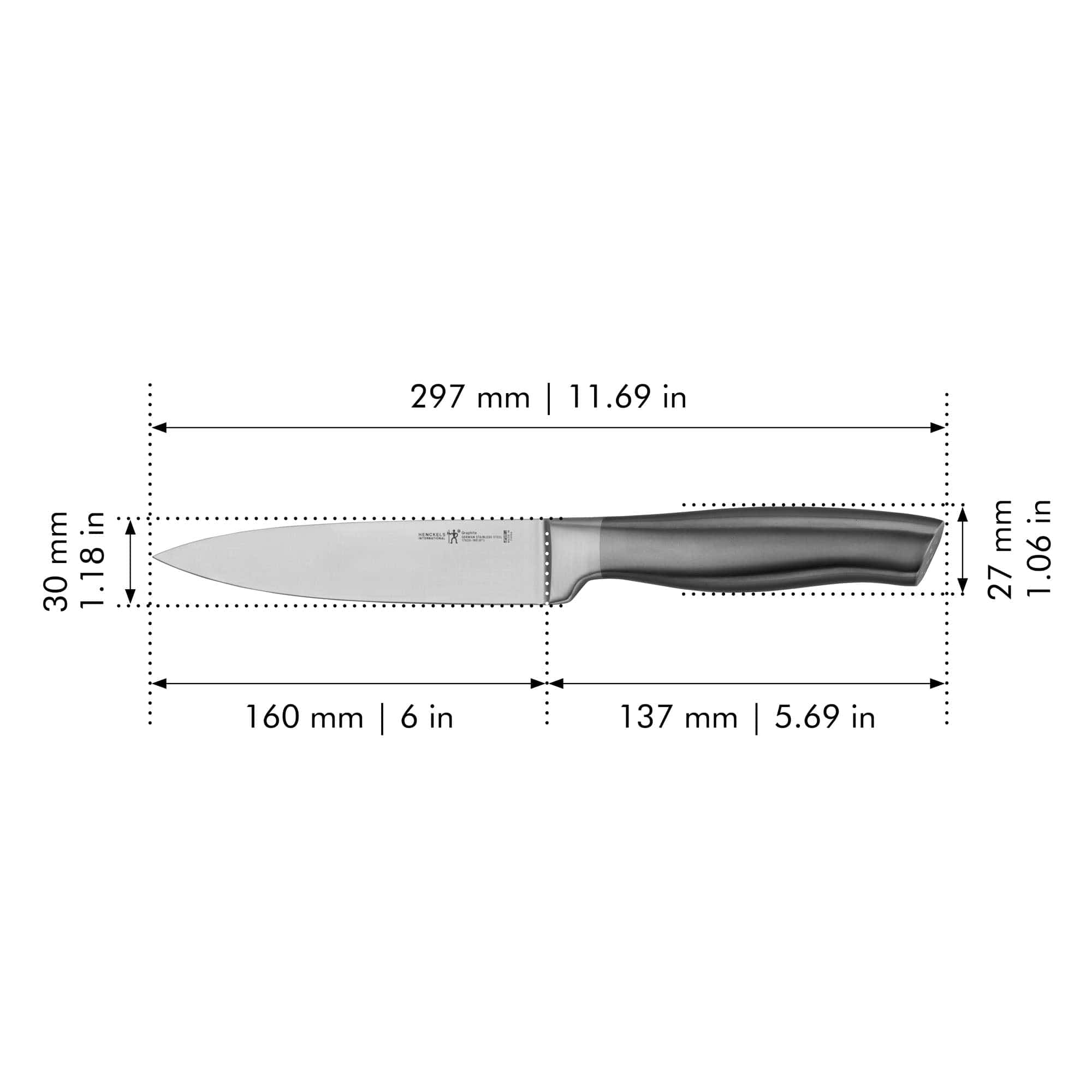 Henckels Graphite 6-inch Utility Knife