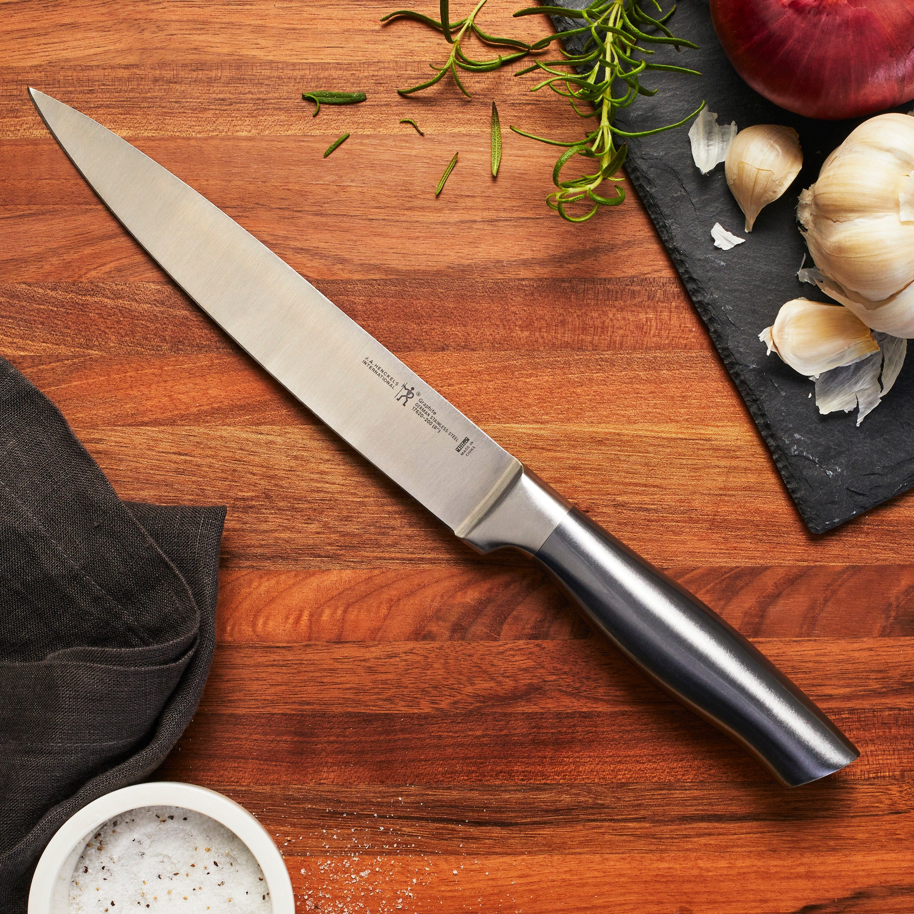 Henckels Graphite 8-inch Carving Knife