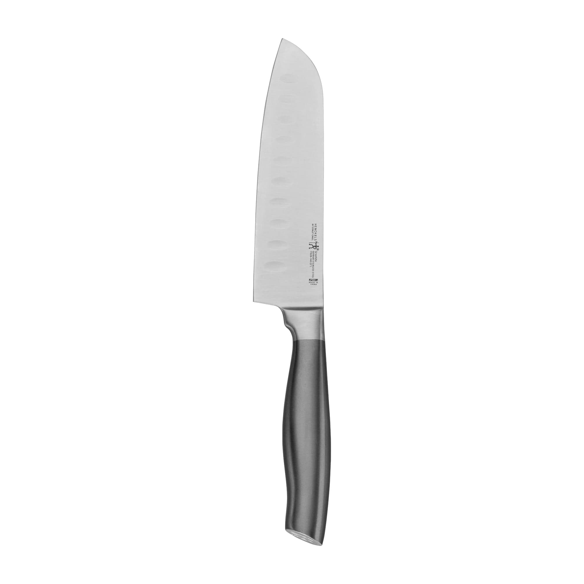 Henckels Graphite 5-inch Hollow Edge Santoku Knife