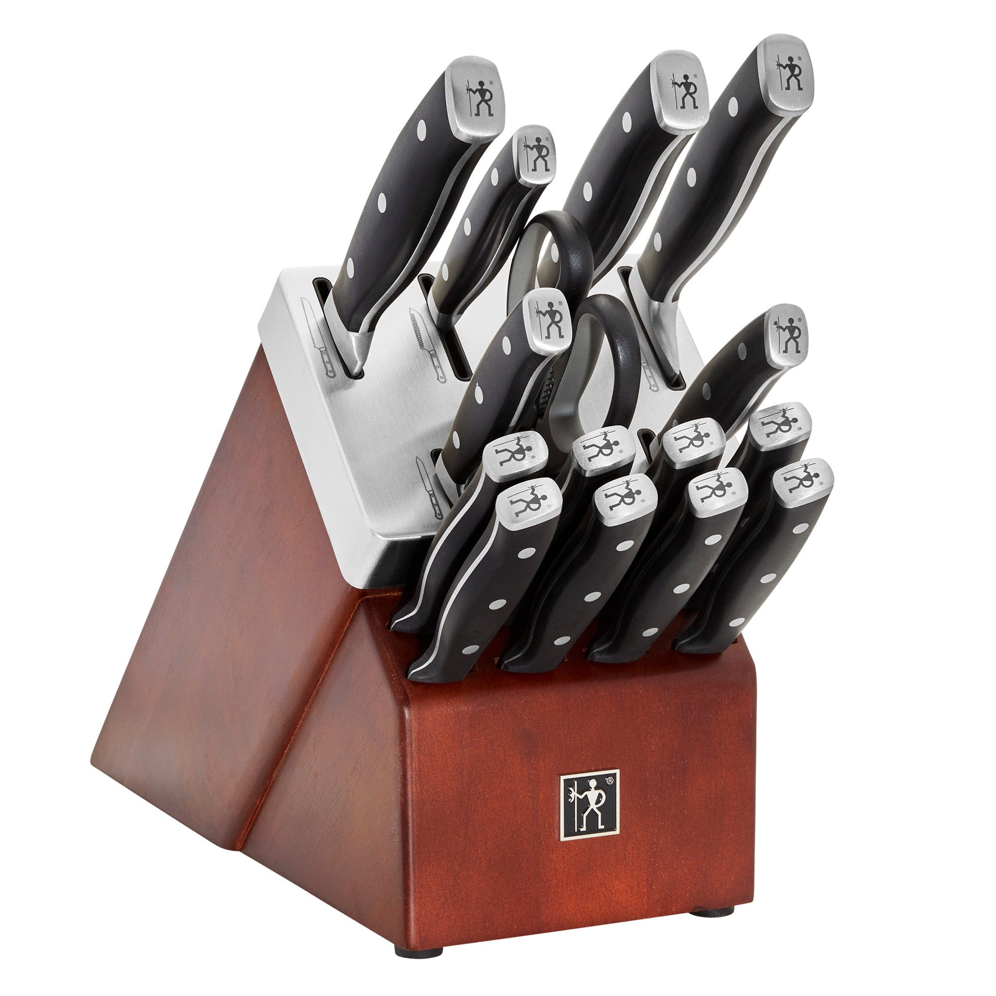 Henckels Forged Accent 16-pc Self-Sharpening Knife Block Set