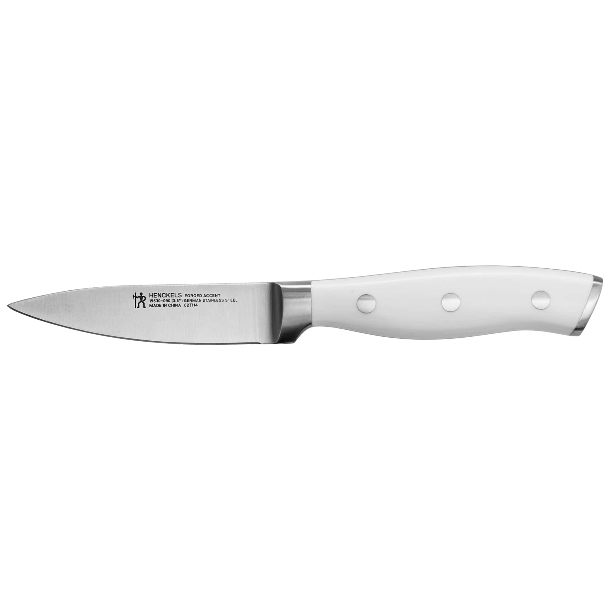 Henckels Forged Accent 3.5-inch Paring Knife - White Handle