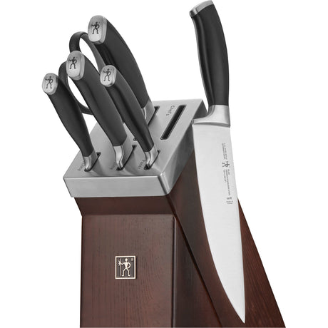Henckels Elan 7-pc Self-Sharpening Knife Block Set