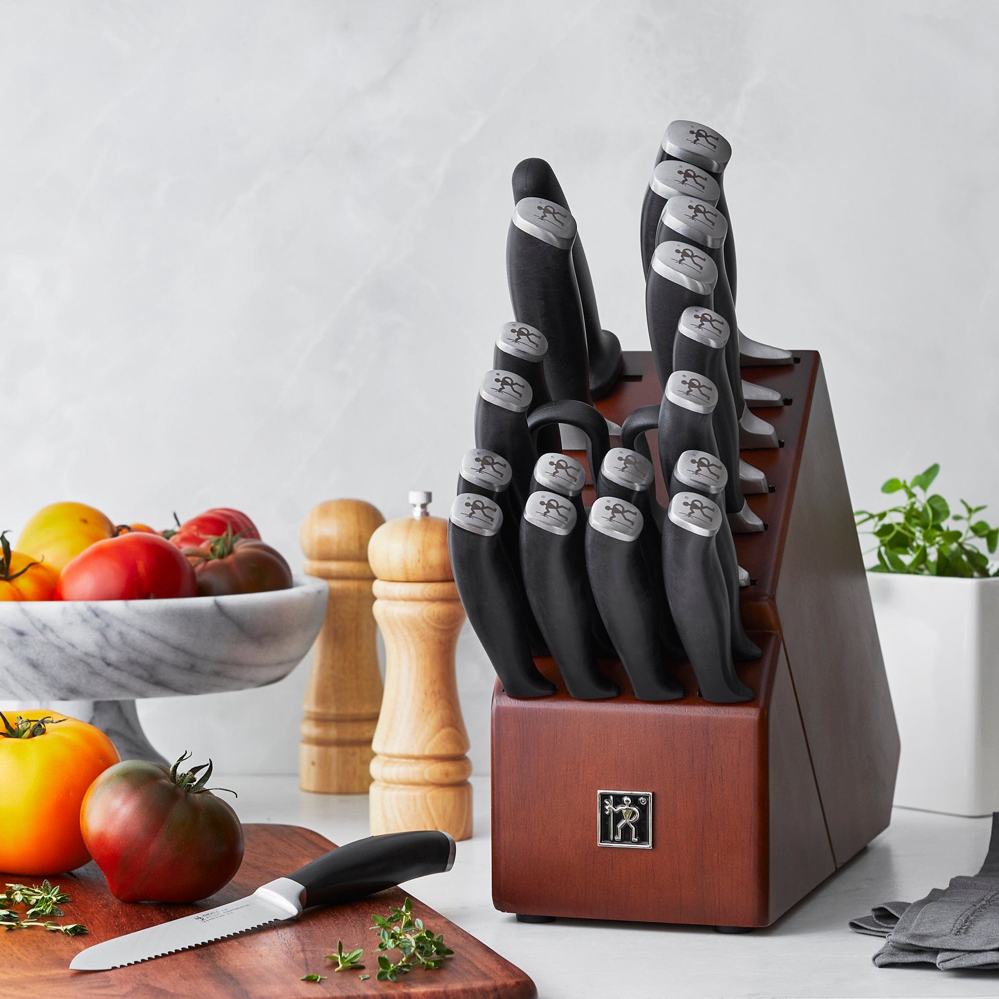 Henckels Elan 21-pc Knife Block Set