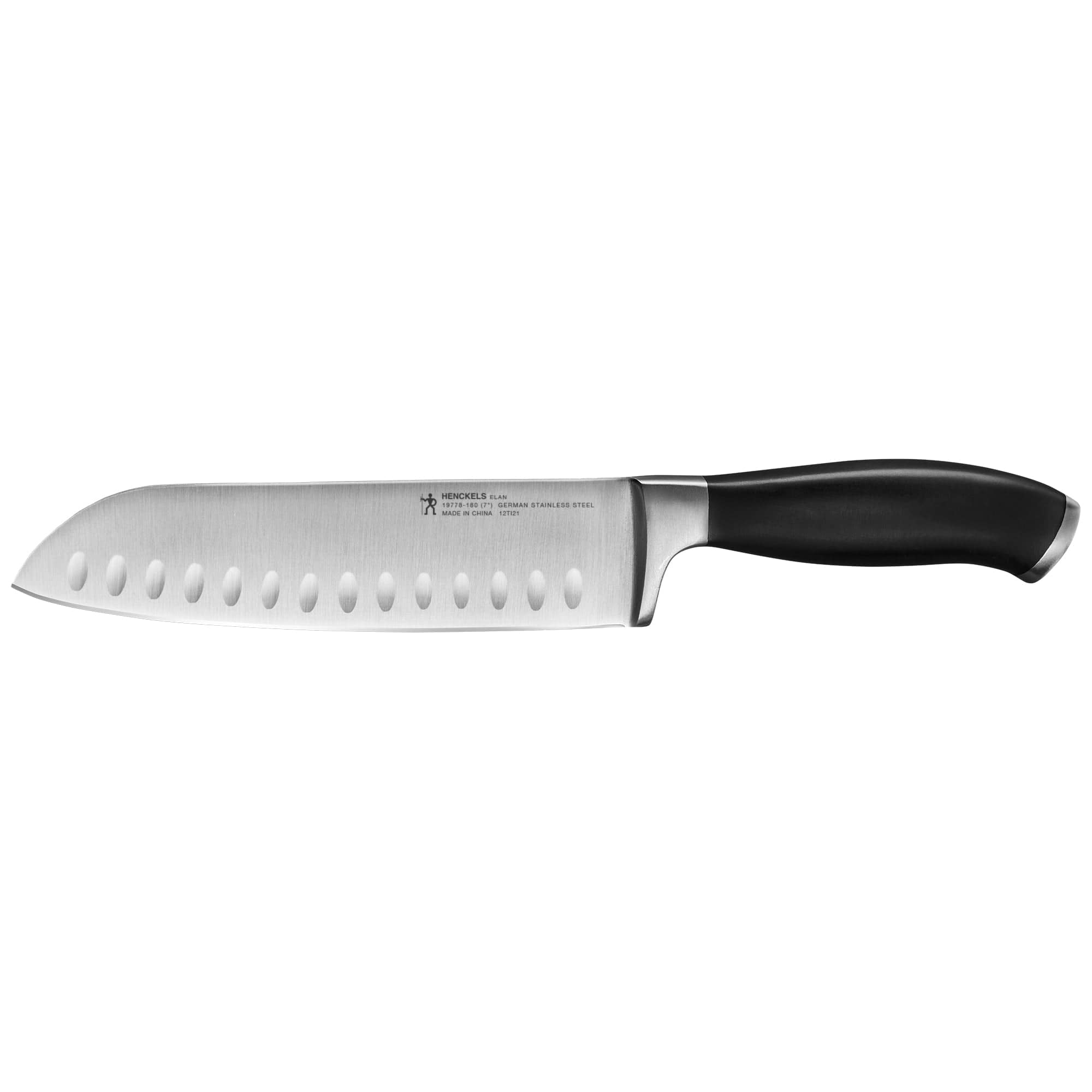 Henckels Elan 7-inch Hollow Edge Santoku Knife