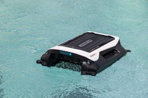 Fugoo SolarVac Solar Powered Cordless Pool Vacuum Cleaner with App Control, 30+ Hr Battery Life, Waterproof, Anti-Collision, Auto Navigation