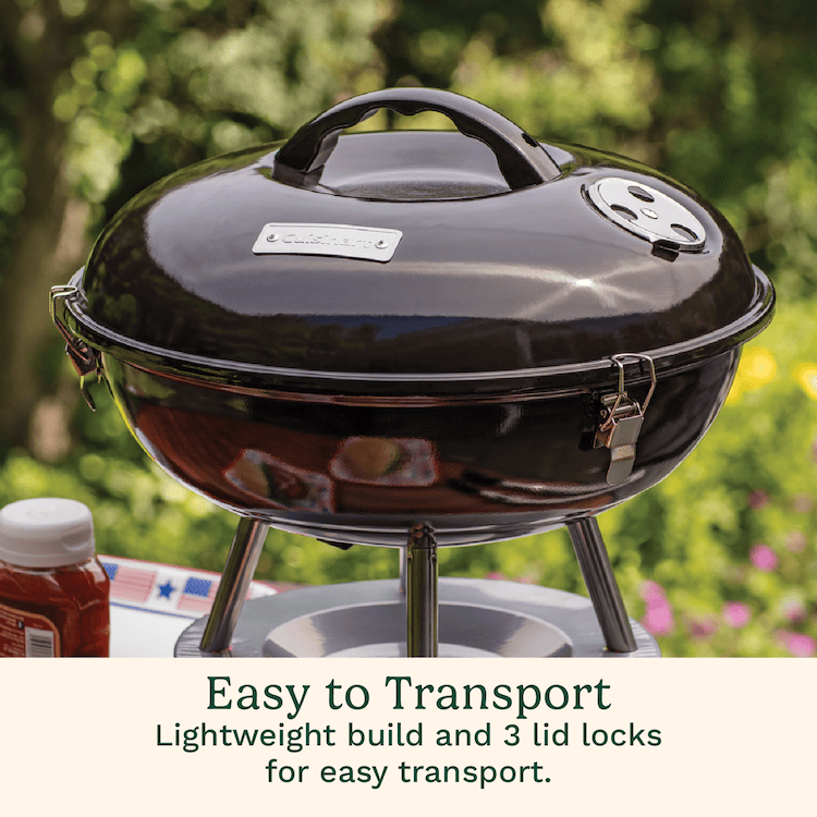 Cuisinart 14" Charcoal Grill, Black