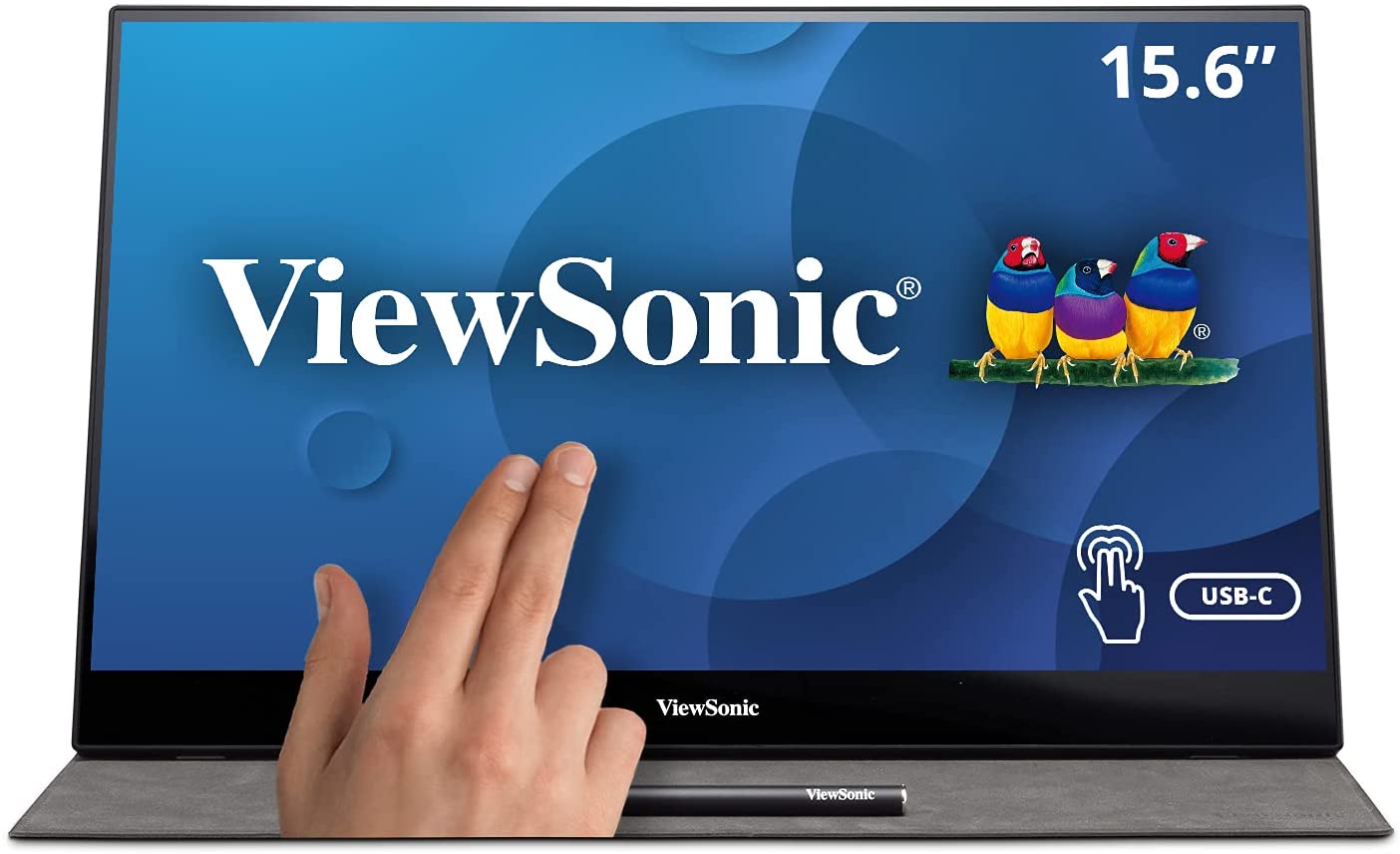 ViewSonic TD1655-S 16" 16:9 Portable Multi-Touch IPS Monitor - Certified Refurbished