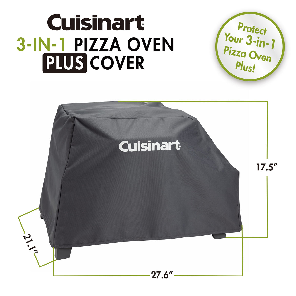 Cuisinart Grill Cover for 3 in 1 Pizza Oven Plus