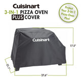 Cuisinart Grill Cover for 3 in 1 Pizza Oven Plus