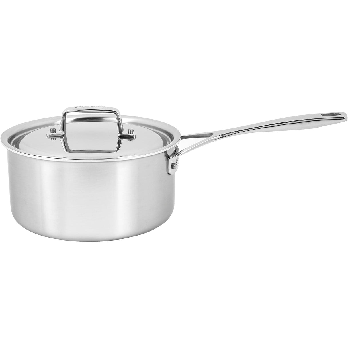 Demeyere Essential 5-ply 3-qt Stainless Steel Saucepan with Lid