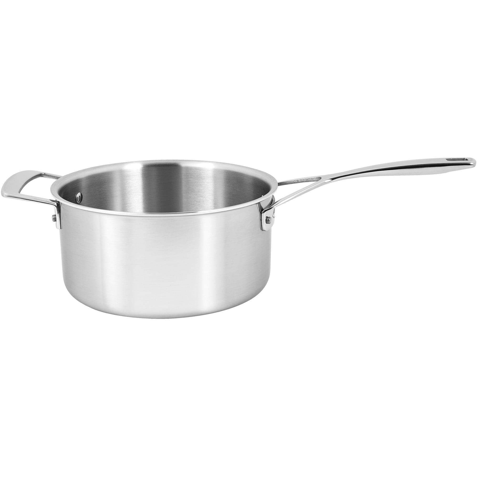 Demeyere Essential 5-ply 4-qt Stainless Steel Saucepan with Lid