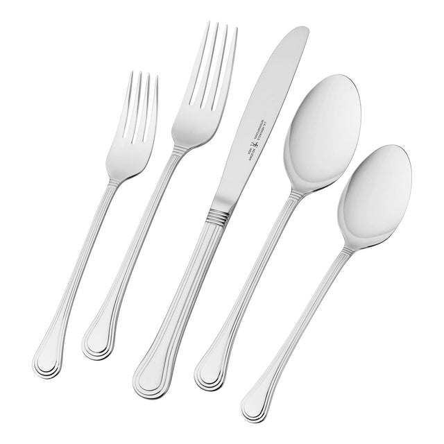 Henckels Astley 20-piece Flatware Set, 18/10 Stainless Steel, Silver