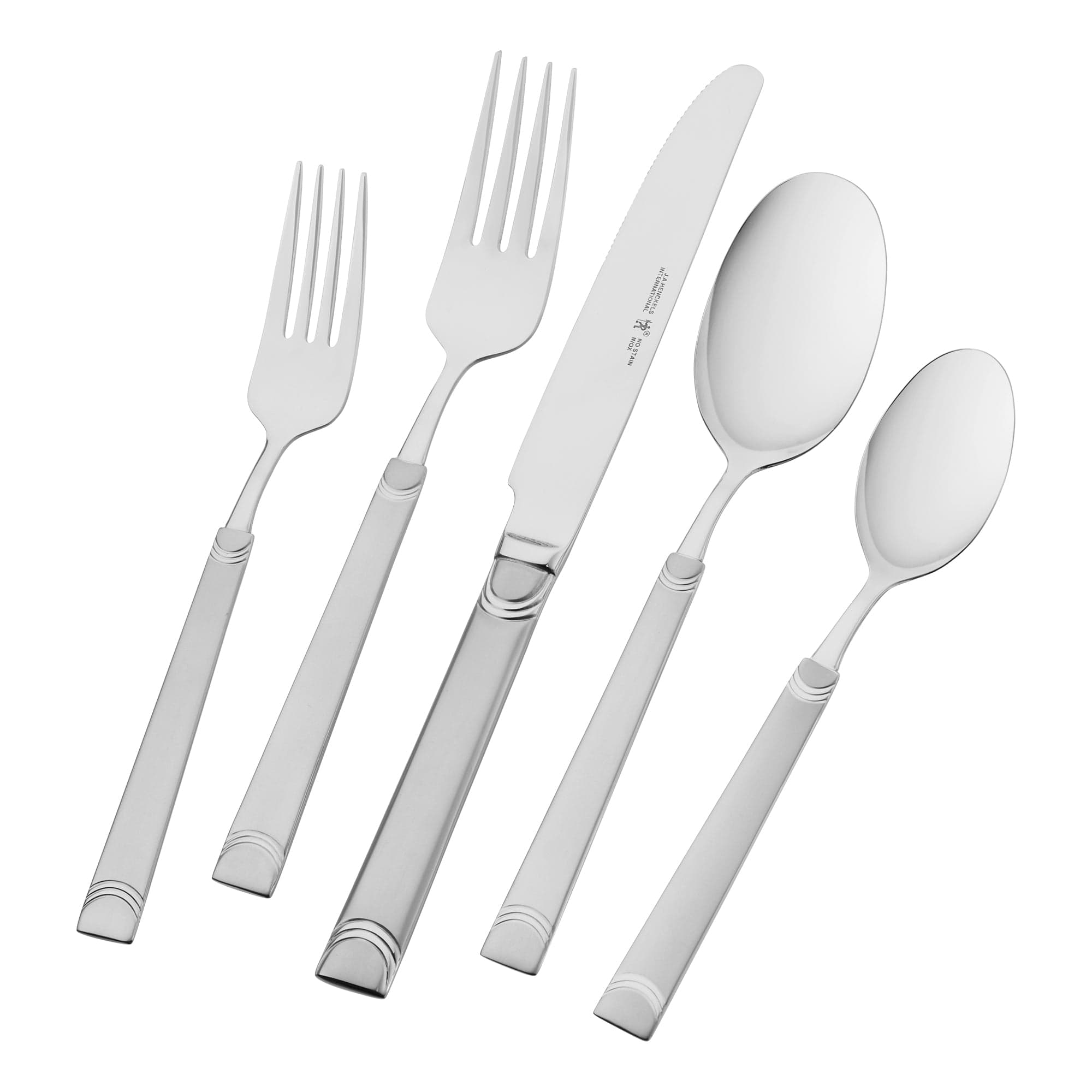 Henckels Joy 45-pc 18/10 Stainless Steel Flatware Set