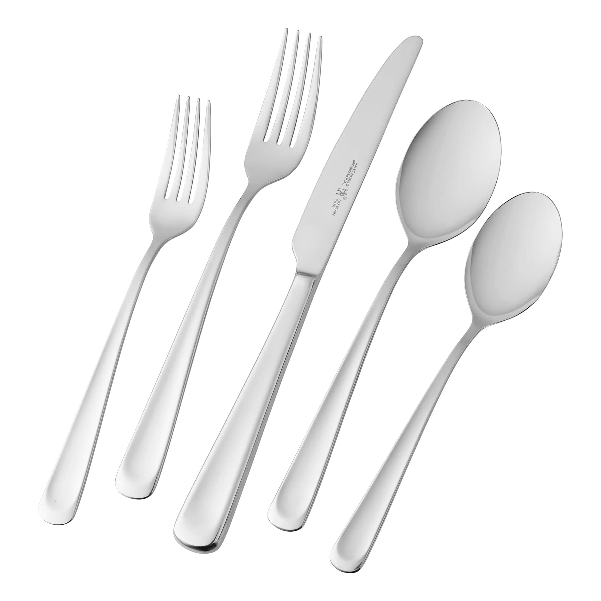 Henckels Silvano 45-pc 18/10 Stainless Steel Flatware Set