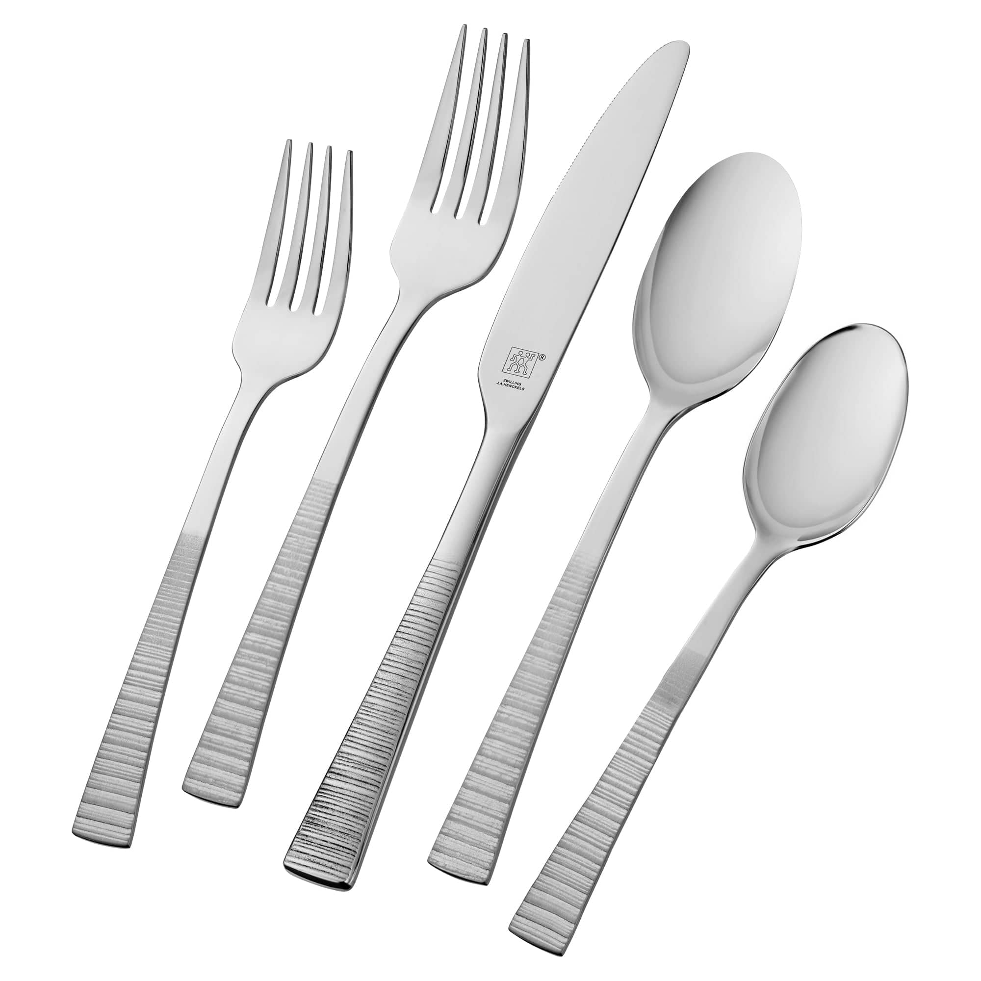 Zwilling Kingwood 42-pc 18/10 Stainless Steel Flatware Set