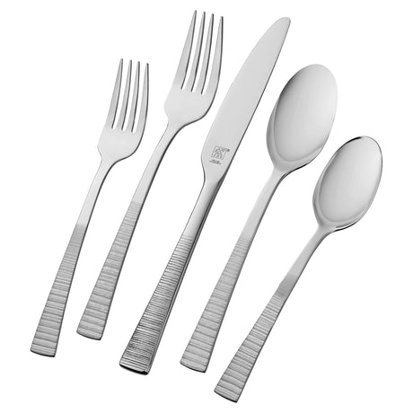 Zwilling Kingwood 42-pc 18/10 Stainless Steel Flatware Set