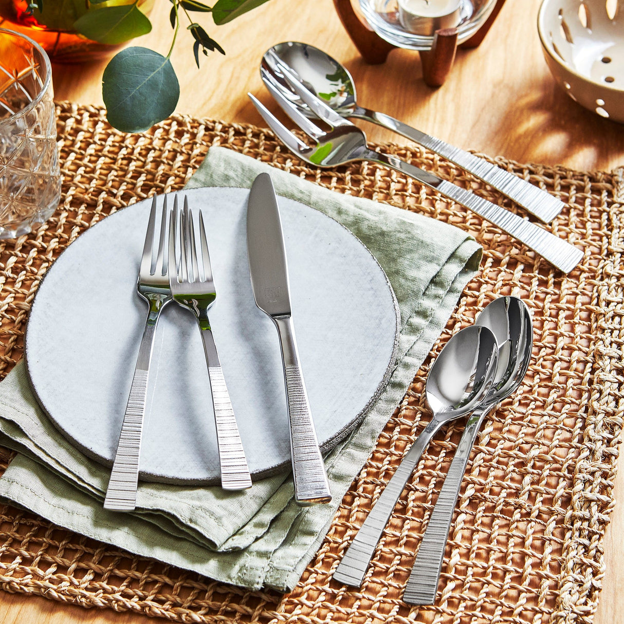 Zwilling Kingwood 42-pc 18/10 Stainless Steel Flatware Set