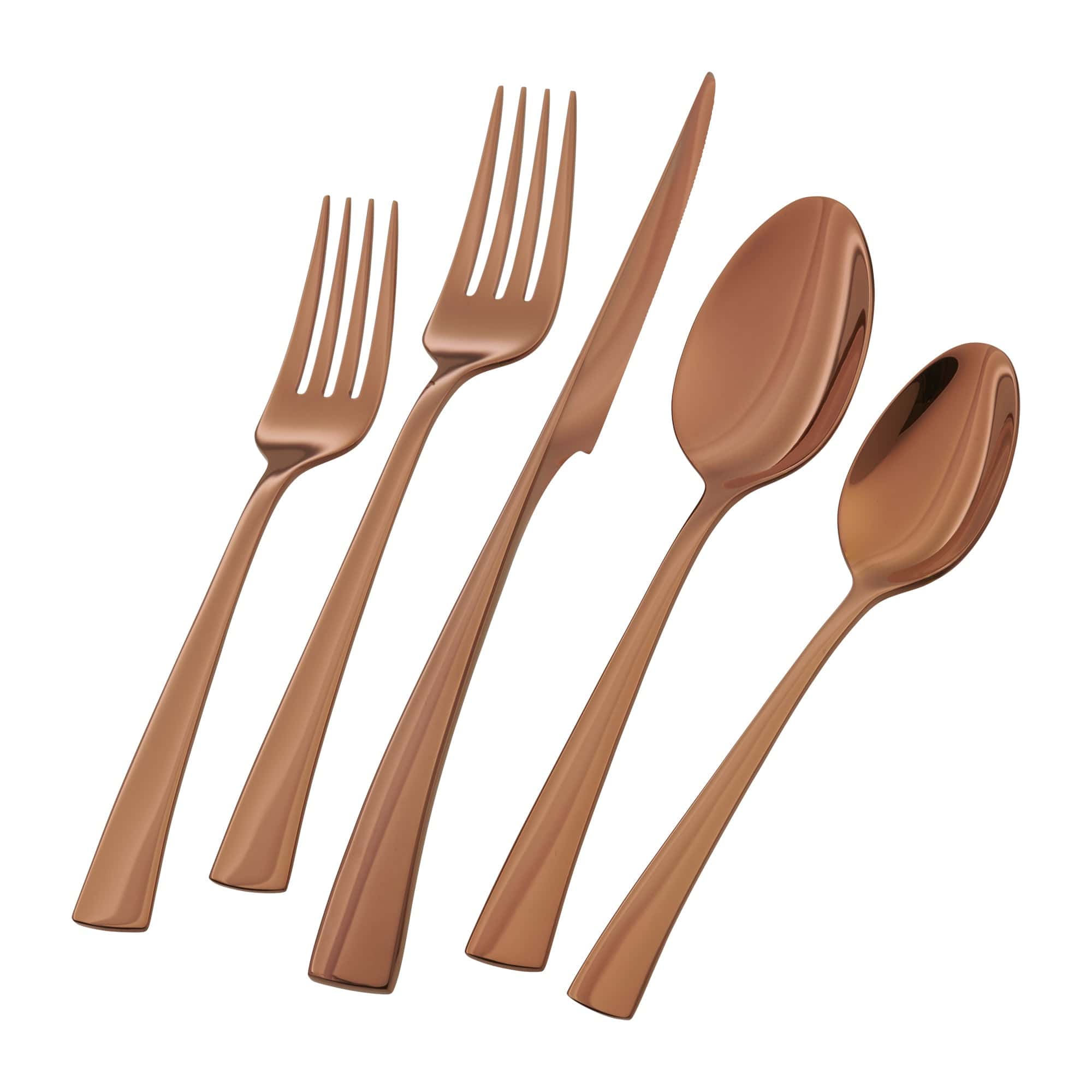 Zwilling Bellasera 20-pc 18/10 Stainless Steel Flatware Set - Rose Gold