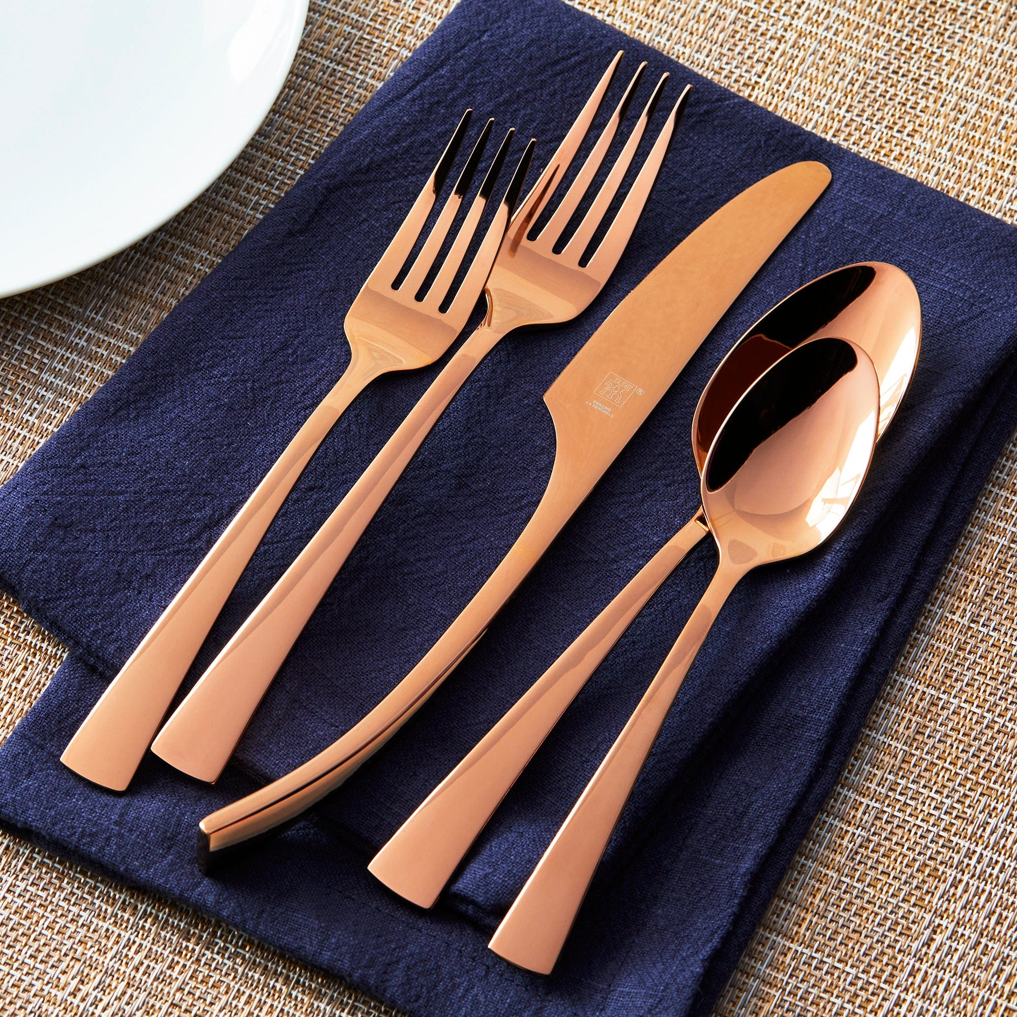 Zwilling Bellasera 20-pc 18/10 Stainless Steel Flatware Set - Rose Gold