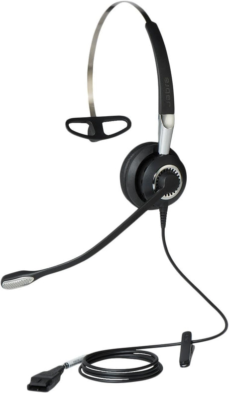 Jabra BIZ 2400 II QD Mono NC Wired Headset, 3-in-1 Convertible, Contact Center