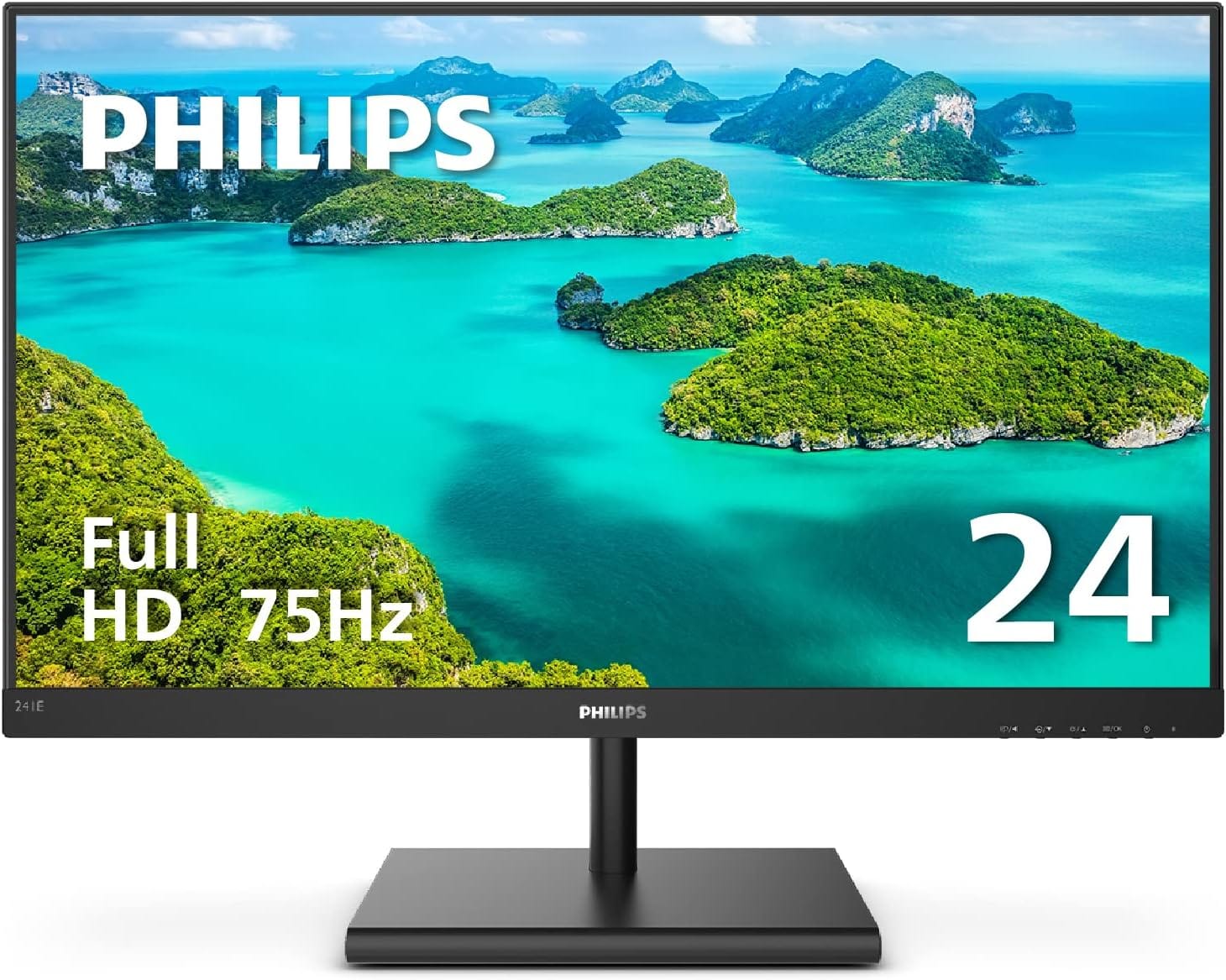 Philips 241E1S 23.8" 1920x1080 75Hz FHD Monitor - Certified Refurbished