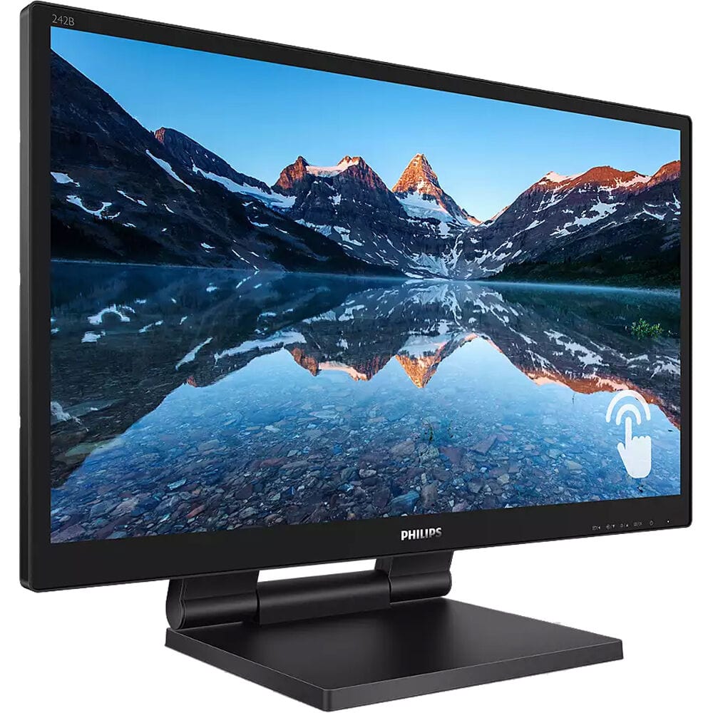 Philips 242B9T-B 24" 1920 x 1080 60Hz SmoothTouch Monitor - Certified Refurbished