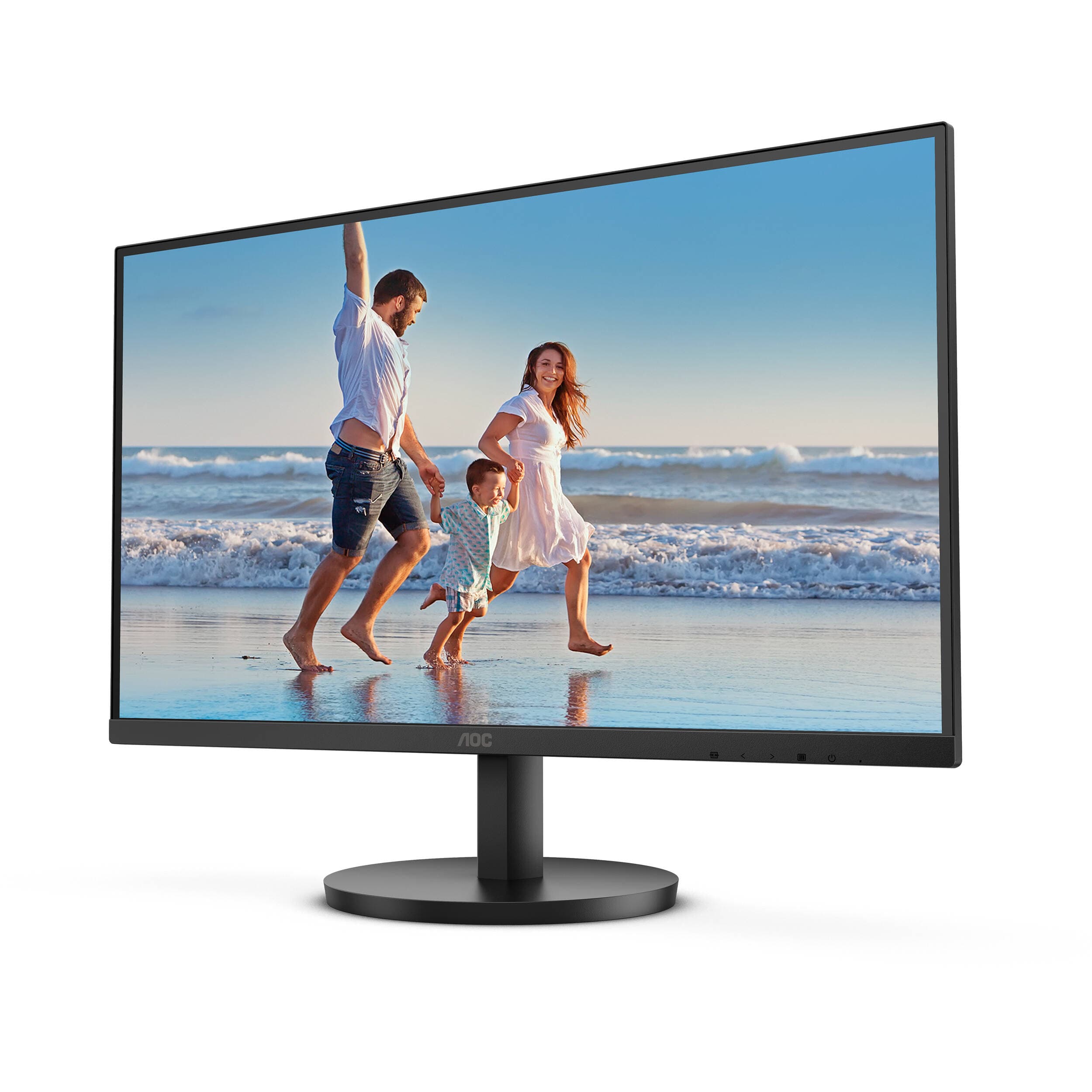 AOC 27" Small Frame Slim 1920 x 1080 75Hz Monitor - Certified Refurbished