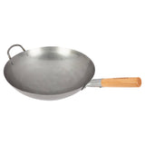 Cuisinart 14" Carbon Steel Hammered Wok, Round