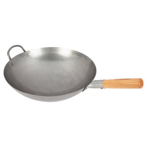Cuisinart 14" Carbon Steel Hammered Wok, Round