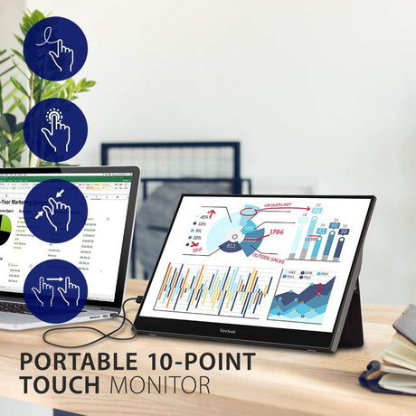 ViewSonic 16" 16:9 Portable Multi-Touch IPS Monitor - Certified Refurbished
