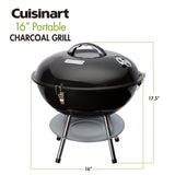 Cuisinart 16" Portable Charcoal Grill