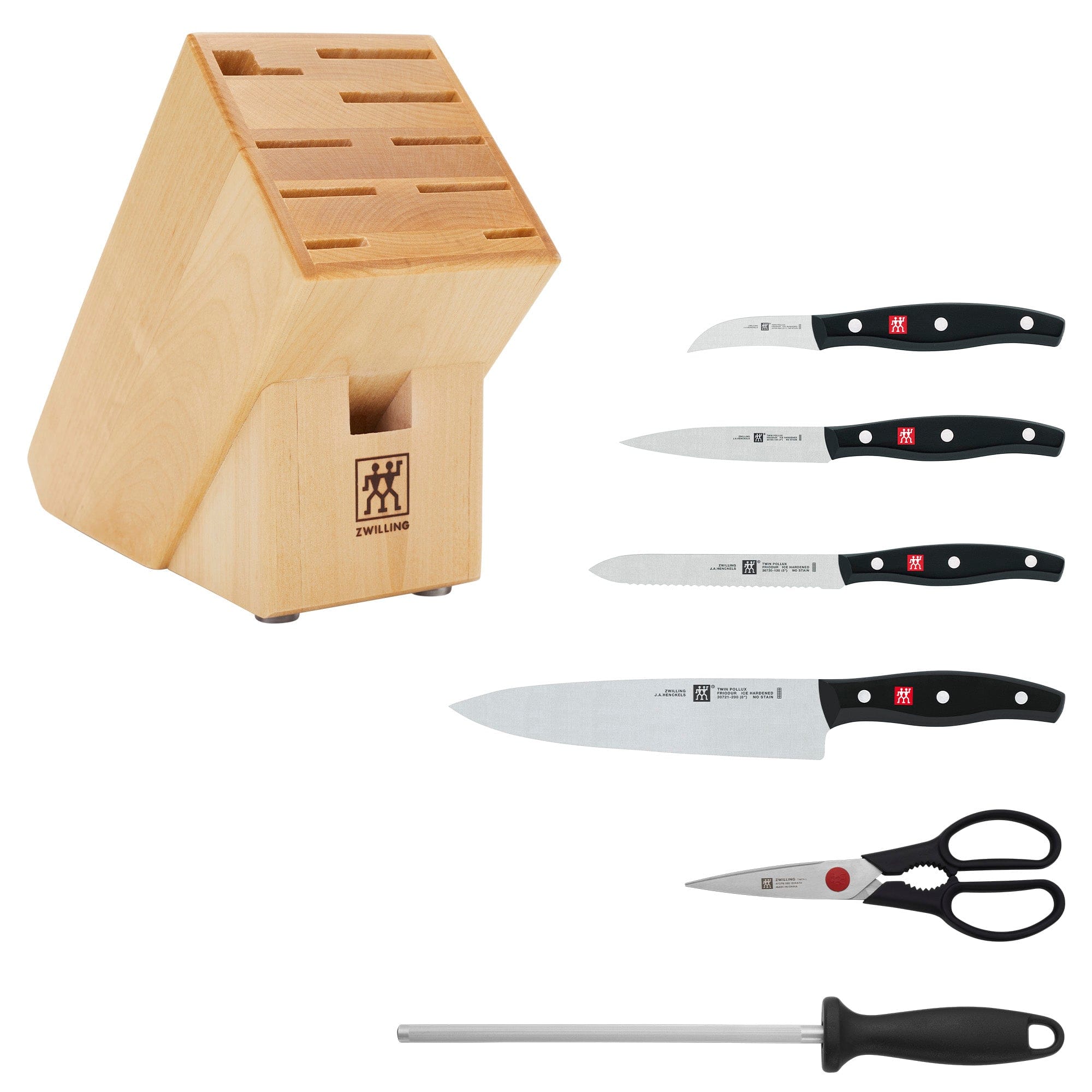 Zwilling Twin Signature 7-pc, Knife Block Set