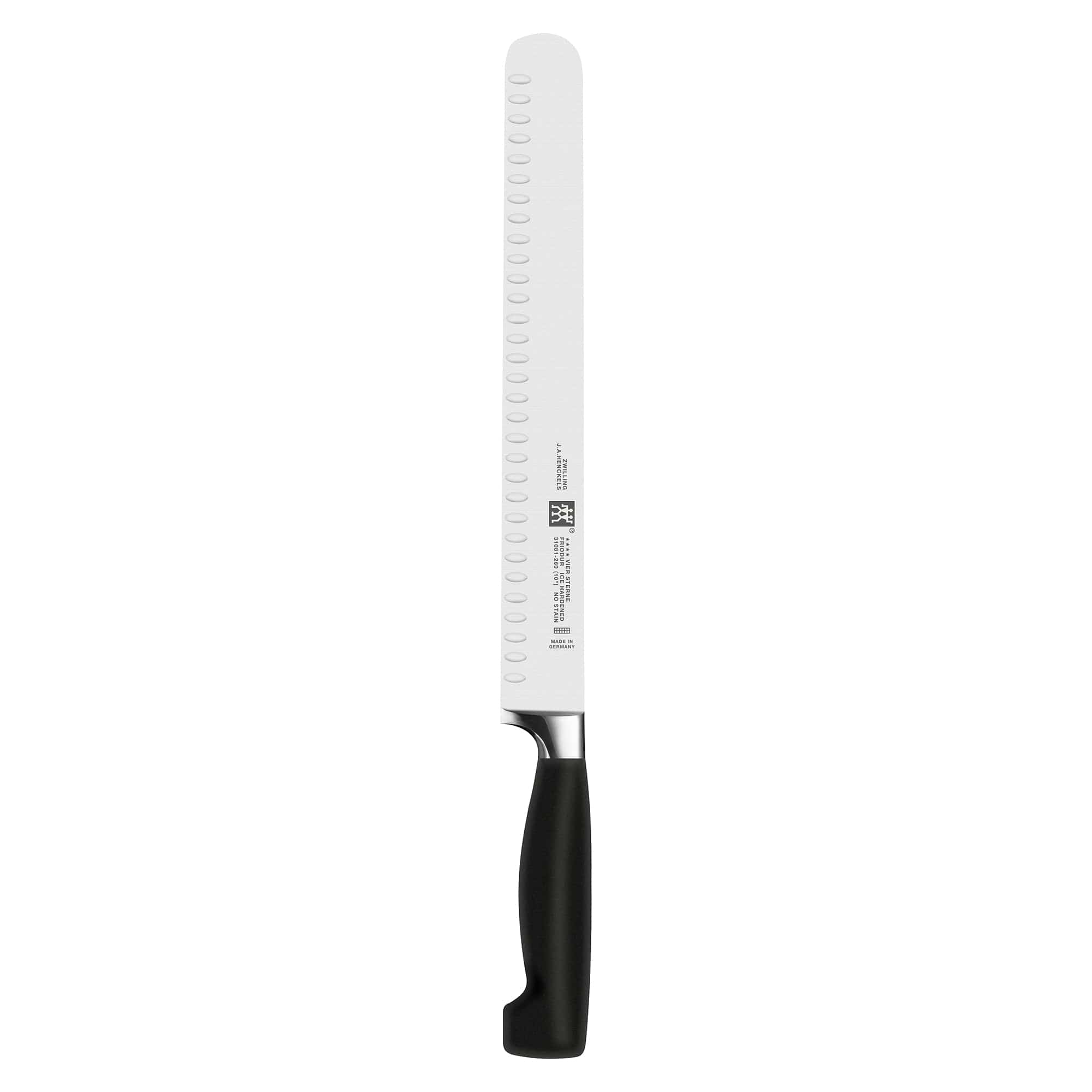 Zwilling Four Star 10-inch Hollow Edge Slicing Knife