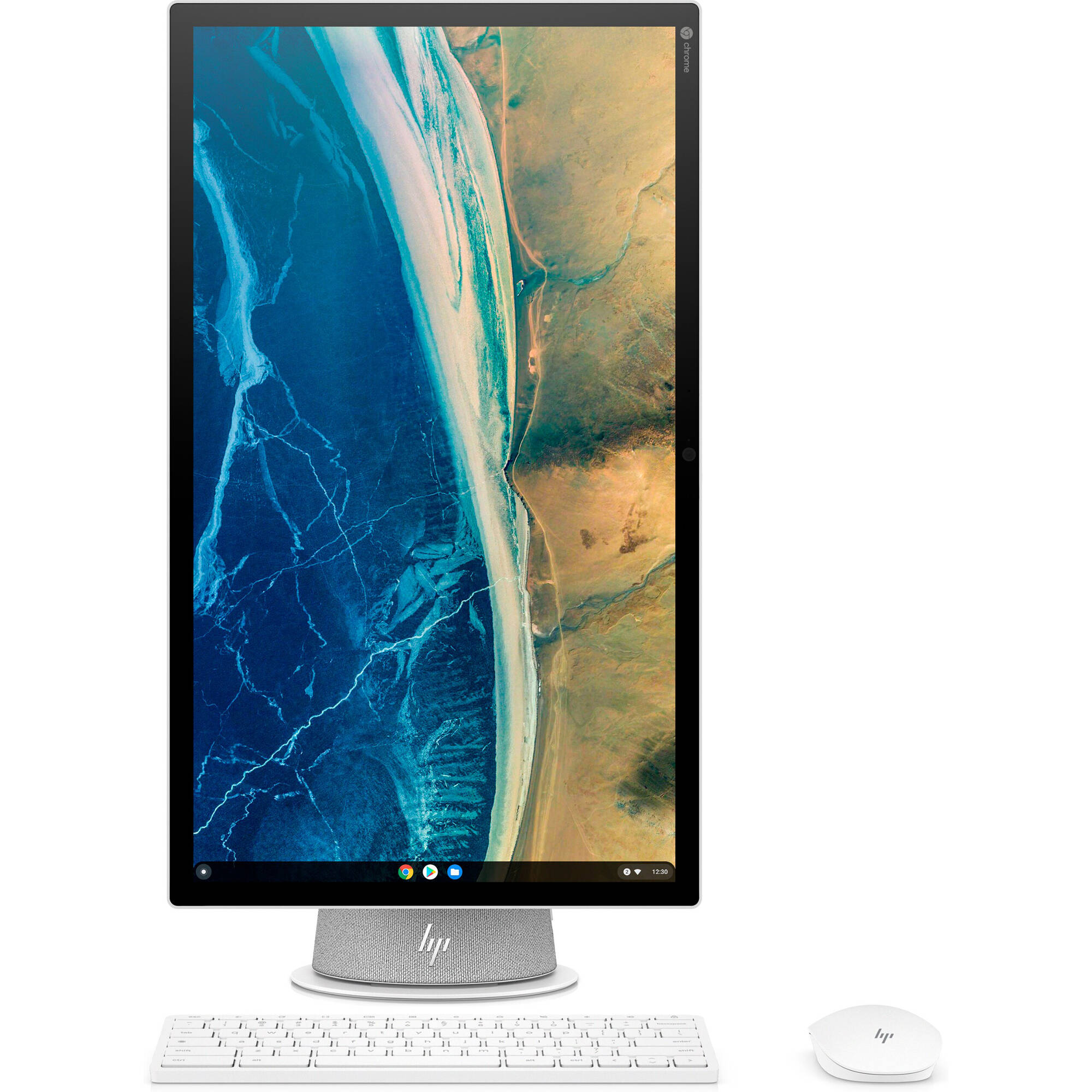 HP 318F7AA#ABL_R 22" Chromebase 22-aa0019 8GB RAM 128GB SSD Multi-Touch All-in-One Desktop Computer - Certified Refurbished