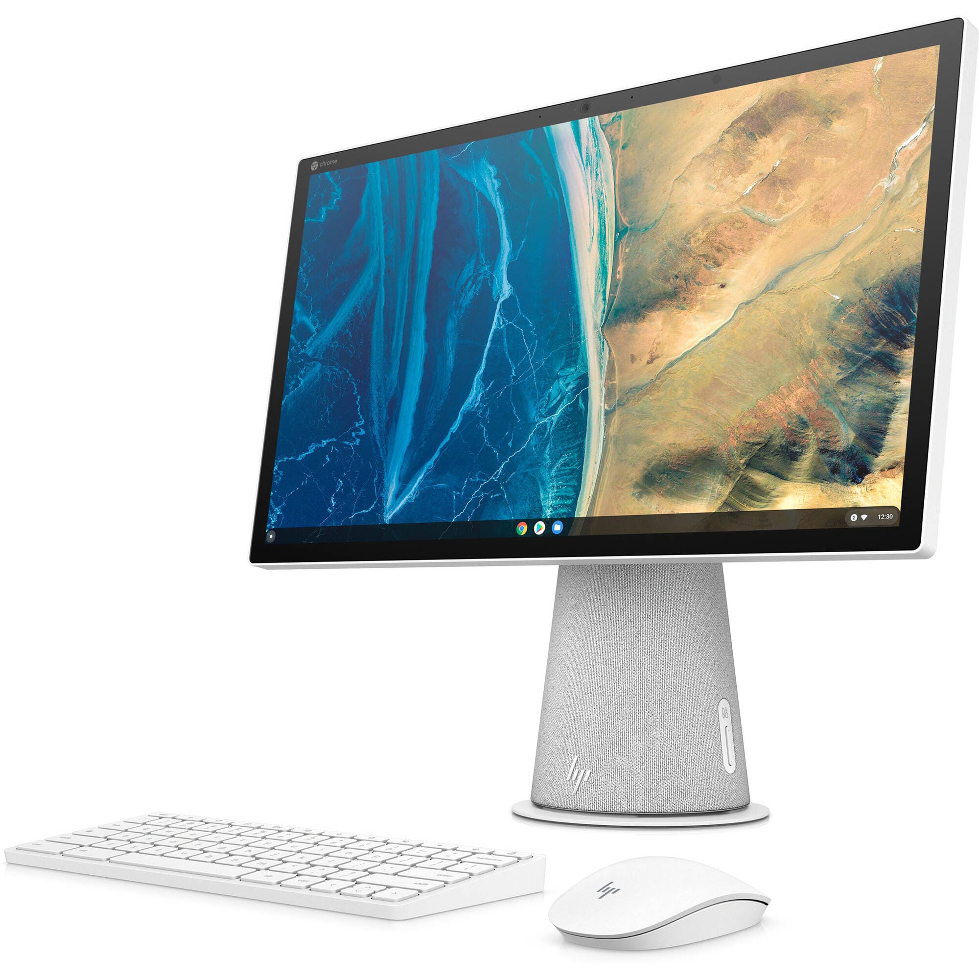 HP 22" Chromebase 22-aa0019 8GB RAM 128GB SSD Multi-Touch All-in-One Desktop Computer - Certified Refurbished