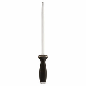 Zwilling 10-inch Sharpening Steel with Stainless Steel End Cap