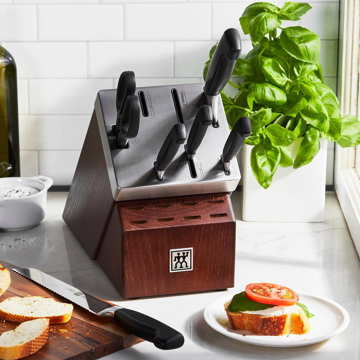 Zwilling Four Star 7-pc Self-Sharpening Block Set