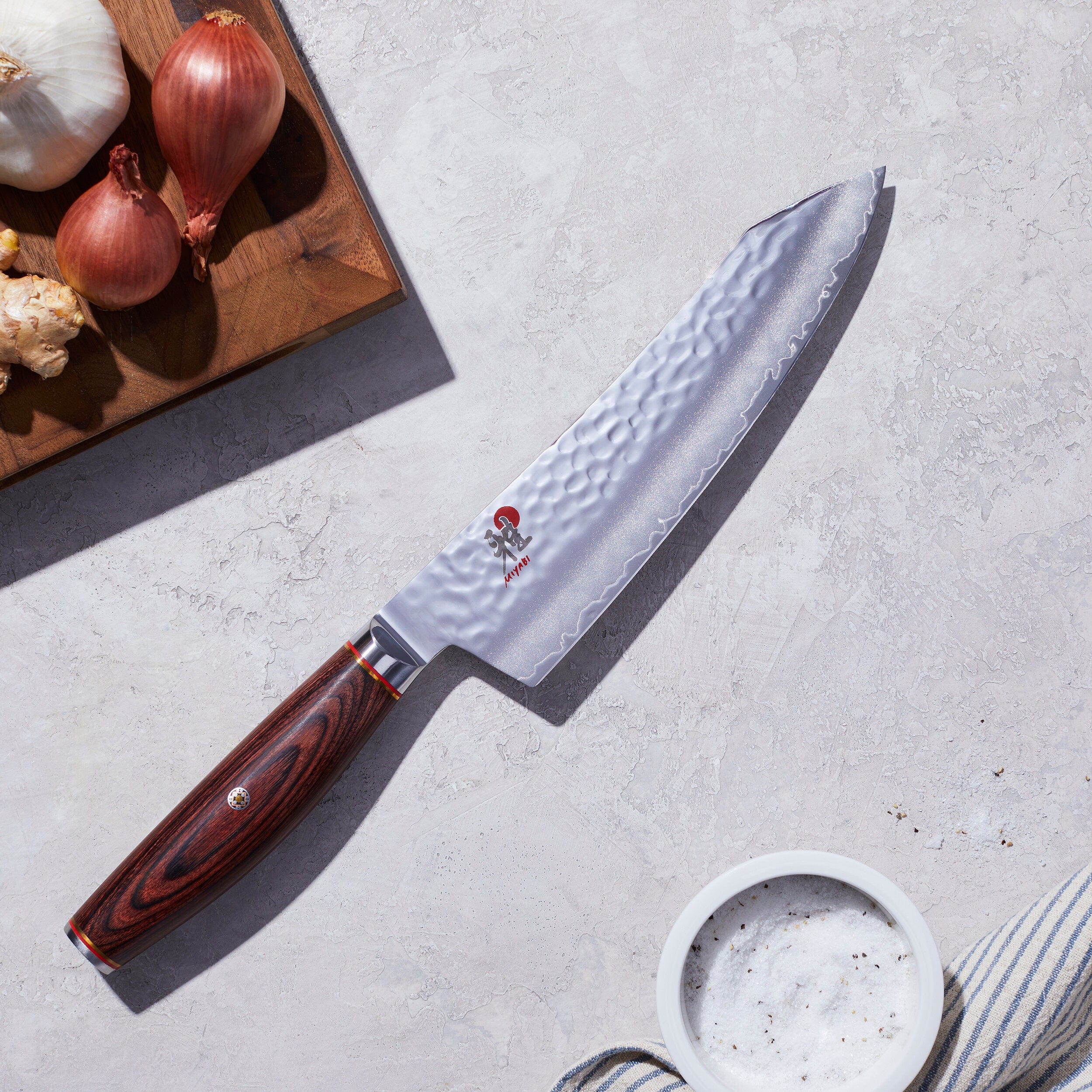 Miyabi Artisan 7-inch Rocking Santoku Knife