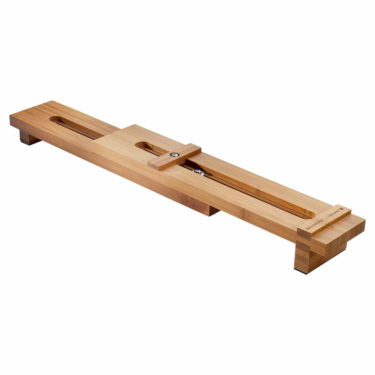 Kramer by Zwilling Bamboo Sharpening Stone Sink Bridge