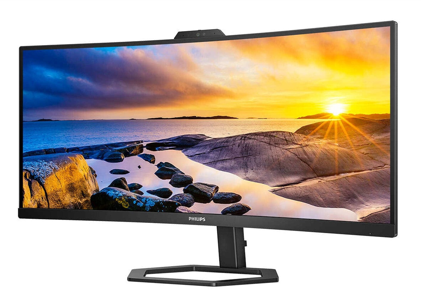 Philips 34" 3440x1440 100Hz Webcam LCD Monitor - Certified Refurbished