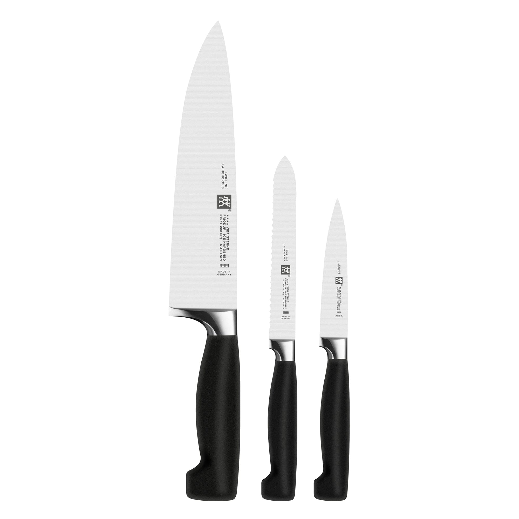 Zwilling Four Star 3-pc Essentials Starter Knife Set