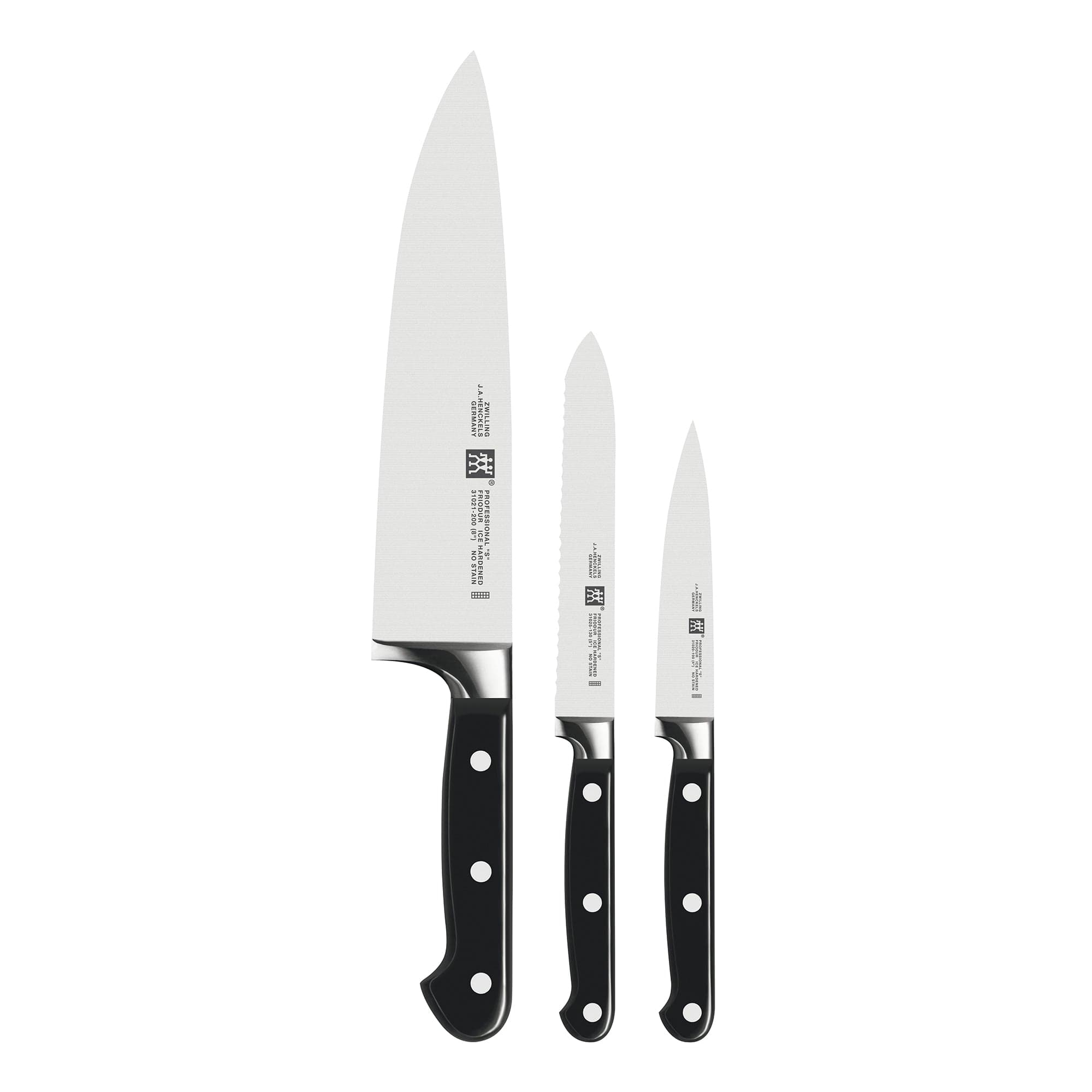 Zwilling Professional "S" 3-pc Starter Knife Set