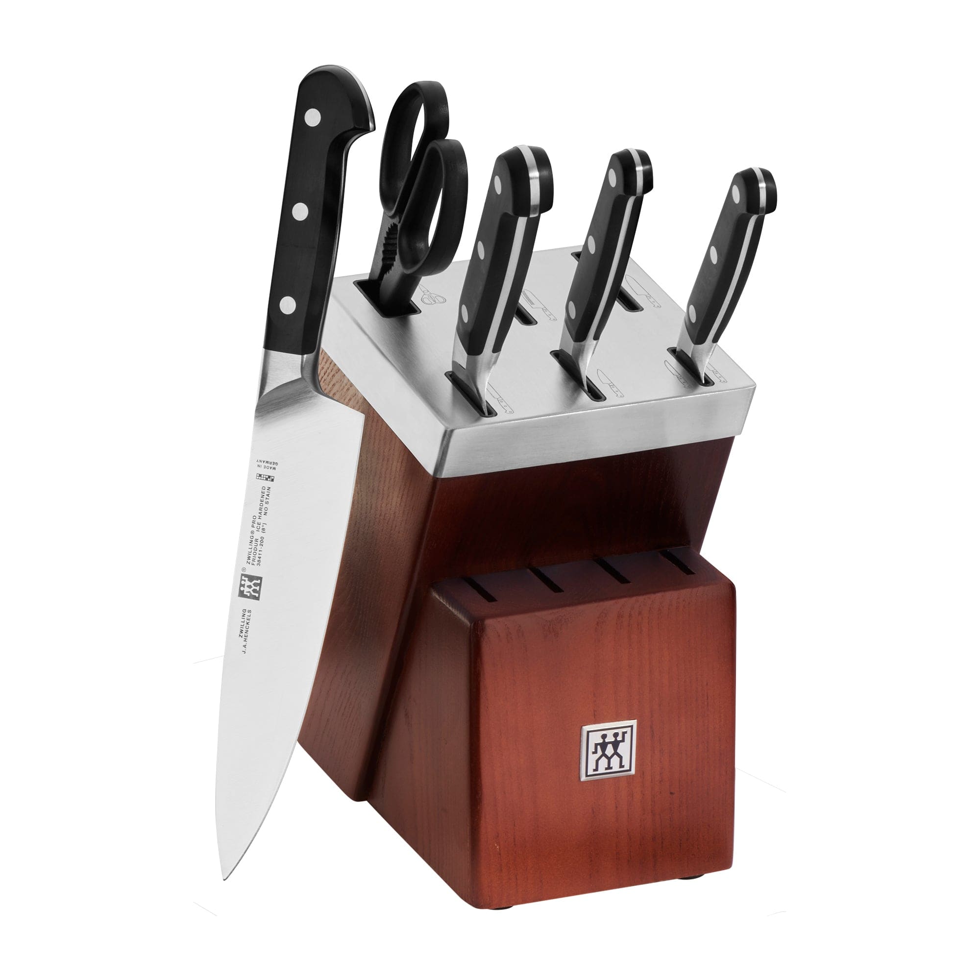 Zwilling Pro 7-pc Self-Sharpening Knife Block Set