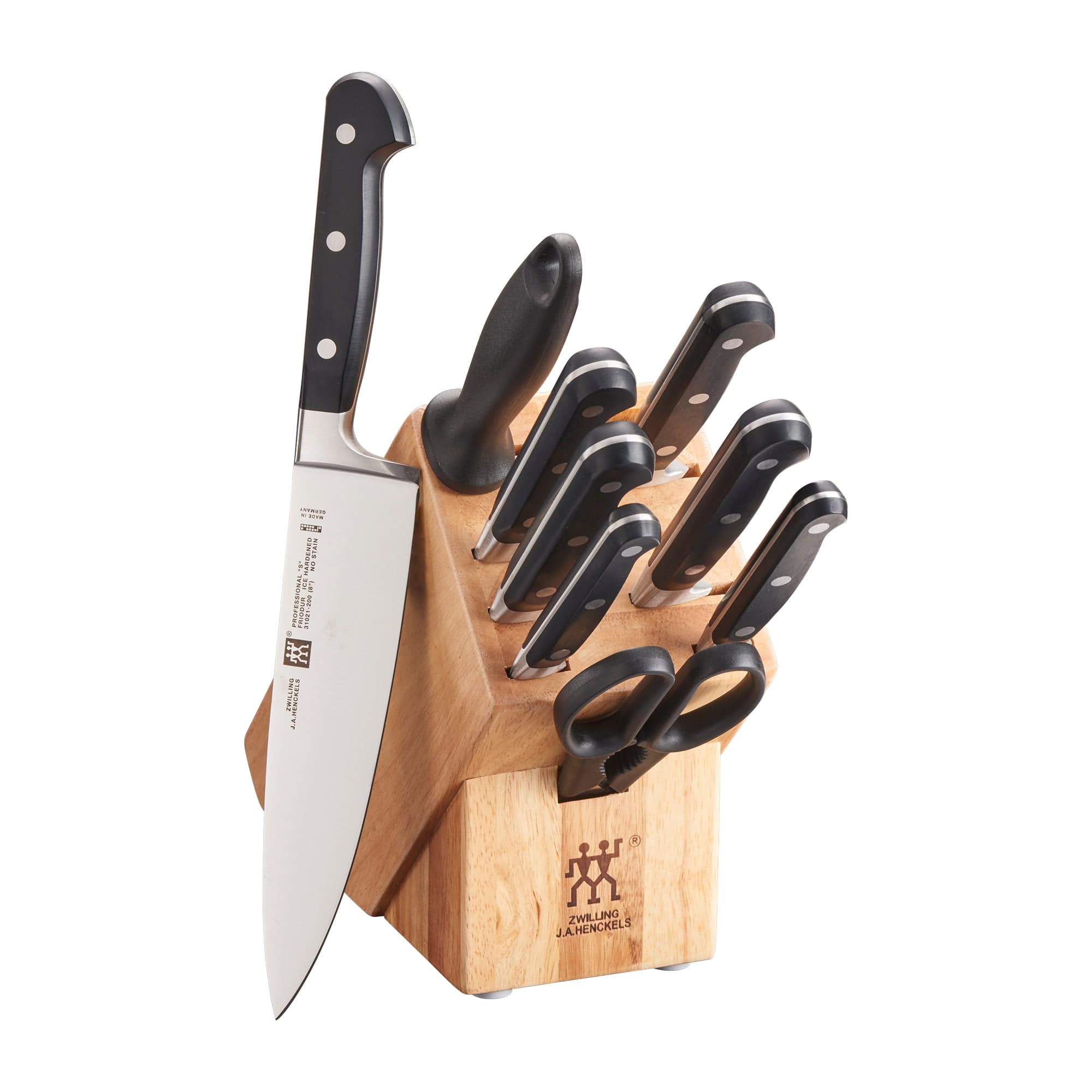 Zwilling Professional "S" 10-pc Knife Block Set