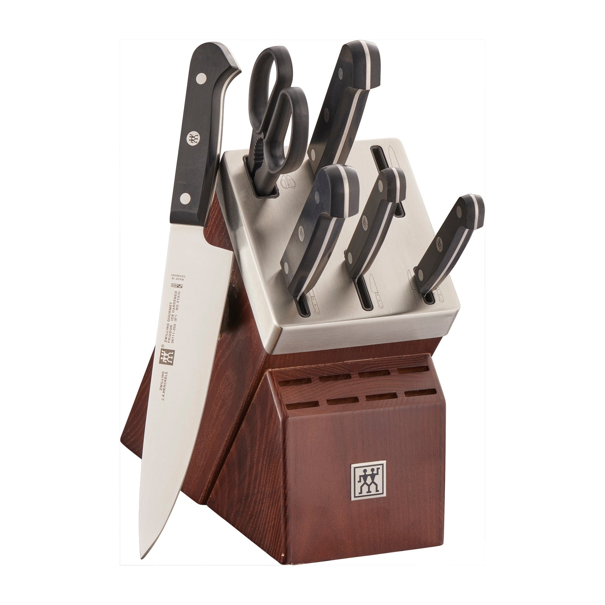 Zwilling Gourmet 7-pc Self-Sharpening Knife Block Set