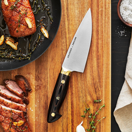 Kramer by Zwilling Euroline Carbon Collection 2.0 6-inch Chef's Knife